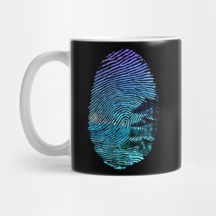 Fuji Fingerprint Mug